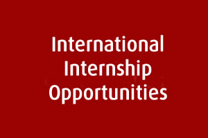 International Internship Opportunities